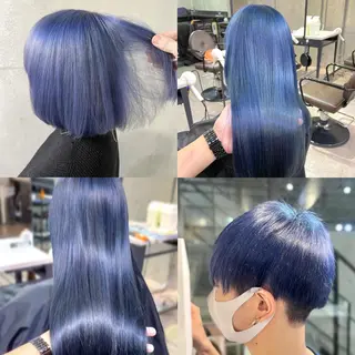 カラー 髪質改善/ブリーチ /長山遼太郎のヘアスタイル