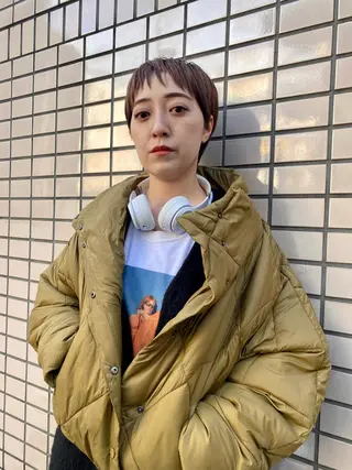 ショート 宮腰 瑠果のヘアスタイル