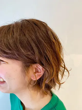 カラー 原田 穂真のヘアスタイル