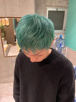 メンズ 小林実愛/ ハイトーン/心斎橋/のヘアスタイル