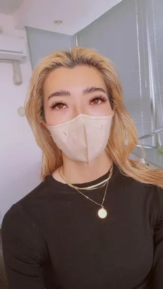 カラー パーマ ネイル マツエク・マツパ アイブロウ 神山 ビューティー・アイのマツエク・マツパデザイン