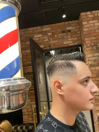 メンズ ヒロ銀座　　バーバーショップ新宿店所属・横尾 太尊ビジネススタイルのヘアスタイル