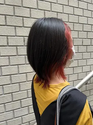 カラー 🐰FERIA 北千里 🐰のヘアスタイル