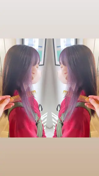 ロング カラー 神山 大樹✂︎宇都宮江曽島のヘアスタイル