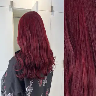 ロング カラー ヘアアレンジ stylist ◎RUKI.のヘアスタイル