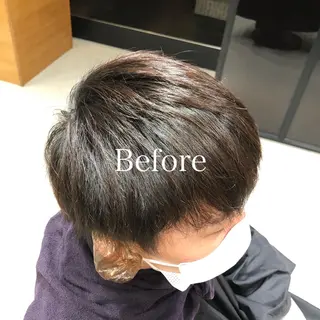 ショート カラー メンズ レディースヘア💫 加藤たいが🐯のヘアスタイル