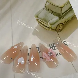 ネイル 神田 ココナッツのネイルデザイン