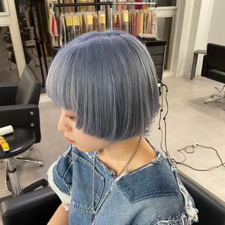 ショート カラー Cielro/ダブル カラー/西田咲希のヘアスタイル