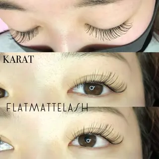 マツエク・マツパ ★KAEDE★伊勢崎 【KARAT】のマツエク・マツパデザイン