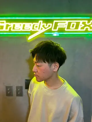 ミディアム dunhill 斉藤 大樹/メンズカットのヘアスタイル