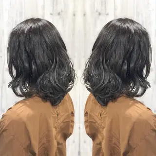 ミディアム 必ず笑顔で帰っていた だきます！安田祐貴のヘアスタイル