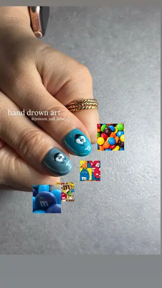 ネイル Fumi ポップ/ナチュラルのネイルデザイン