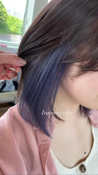 ミディアム 鈴木 妃帆未のヘアスタイル