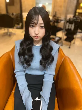 ロング Wakita Masakiのヘアスタイル