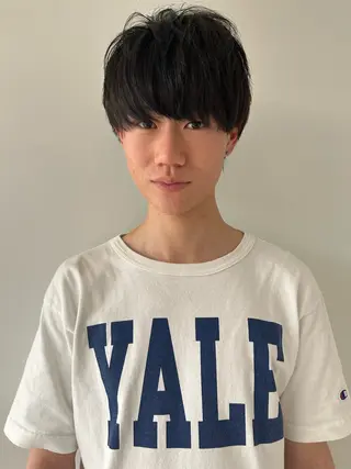 ショート ケアパーマ/ケアブリ ーチdaisukeのヘアスタイル