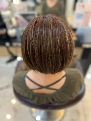 ショート カラー トータルビューティー K:R鶴川のヘアスタイル