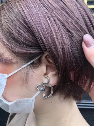 ショート カラー ASHLEY/ miku.🥀のヘアスタイル