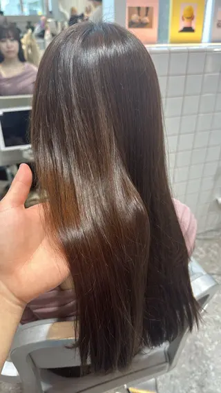 ロング カラー 絶対垢抜けレイヤー/ 透明感カラーリョウヤのヘアスタイル