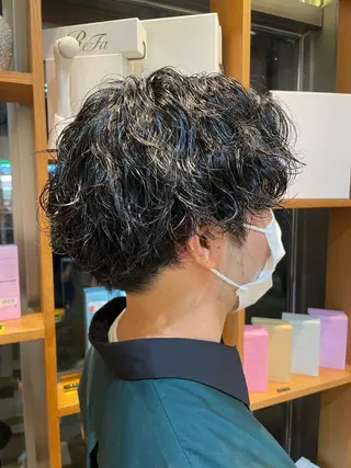 パーマ メンズ ヘアアレンジ 🌿あがりれいなのその他イメージ