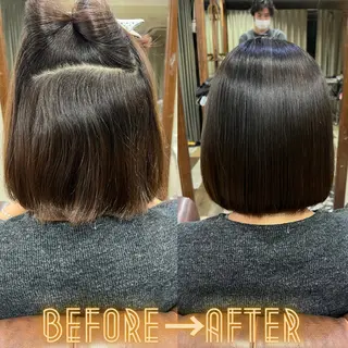 ミディアム 縮毛矯正＆髪質改善特化型サロン所属・髪質改善＆縮毛矯正 三上大地のヘアスタイル