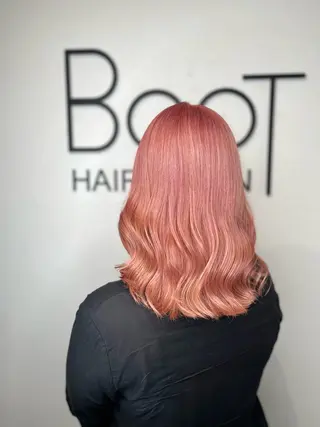 セミロング カラー DEST ゆりかのヘアスタイル