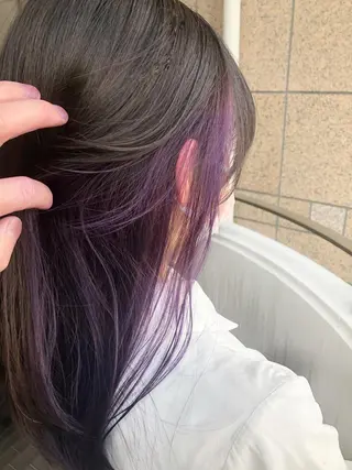 セミロング カラーアンドケアリタ kitamuuuのヘアスタイル