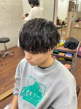 パーマ メンズ RITSUKI横浜 メンズ特化😎のヘアスタイル