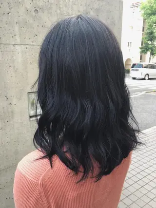 ミディアム カラー 韓国ヘア🇰🇷 有田裕也のヘアスタイル