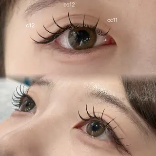 マツエク・マツパ 花井 汐帆のマツエク・マツパデザイン