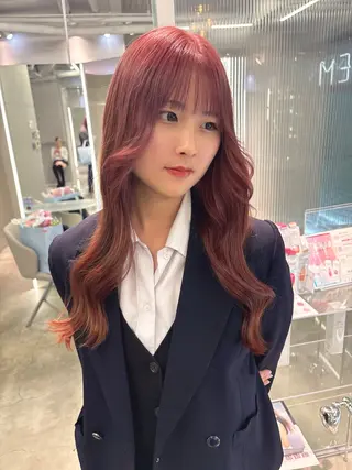 カラー Haru/ブリーチ /ダブルカラーのヘアスタイル