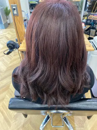 セミロング カラー 香川 航平のヘアスタイル