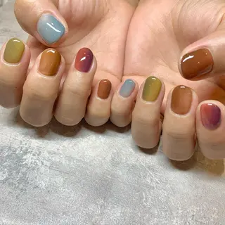 ネイル 藤原 胡桃のネイルデザイン