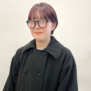 ショート カラー 初めてのショート お任せください✂️のヘアスタイル