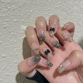 ネイル パラあり！フィルイン 美フォルムのネイルデザイン