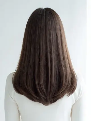 ロング カラー 松本 桜のヘアスタイル