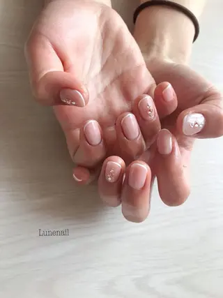 ショート Lune nailのネイルデザイン