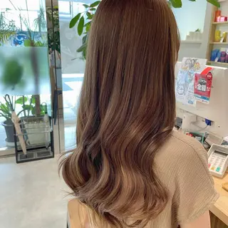 ロング カラー これた🧸ヘアメ職人 ♡髪質改善♡カラーのヘアスタイル