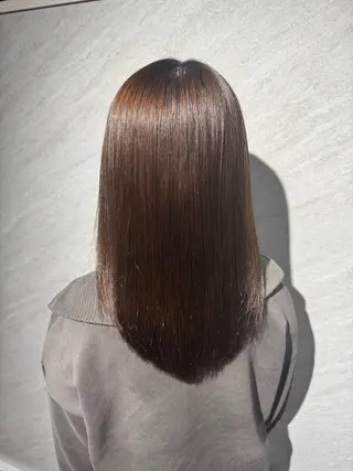 ミディアム 西宮市で髪質改善 縮毛矯正特化のヘアスタイル