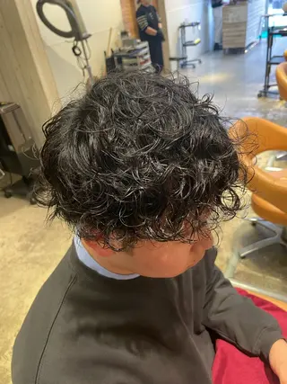 パーマ メンズ EARTH菊名店👾 ひらのすぐるのヘアスタイル