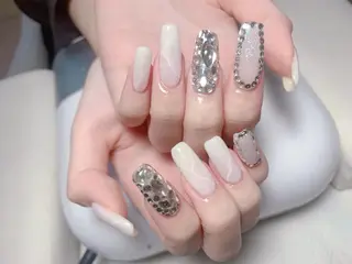 ネイル MiKi Nai池袋 長さだし得意のネイルデザイン