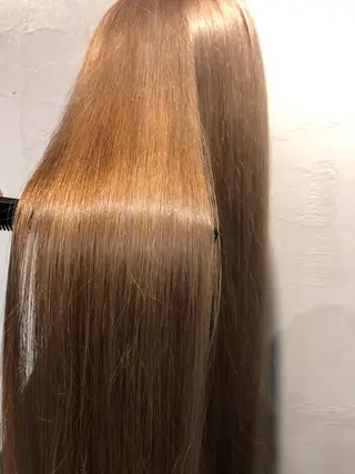 ロング カラー ベイリコルド　アトリ 店長　宮城一真のヘアスタイル