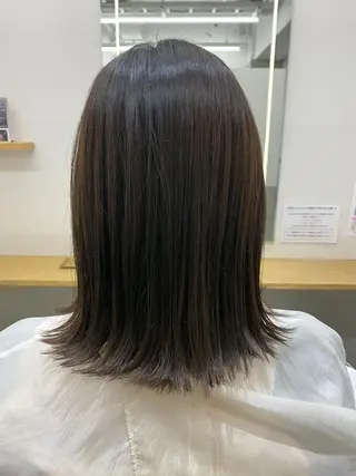 ミディアム 韓国好き🇰🇷 美容師MIKUのヘアスタイル