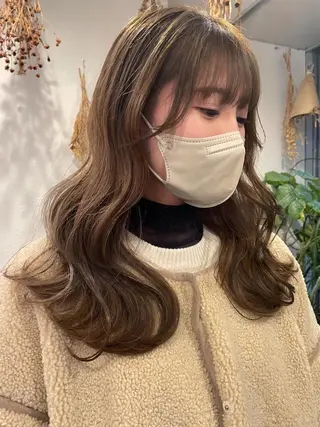 ロング カラー m ā l o.🌷 サカモトマイコのヘアスタイル