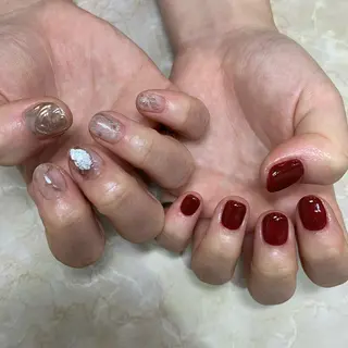 ネイル 新宿ニュアンスネイル makotoのネイルデザイン