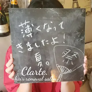 Clarte. クラルテのエステ・リラクイメージ