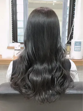 セミロング カラー Froom🌻 村上夏菜のネイルデザイン