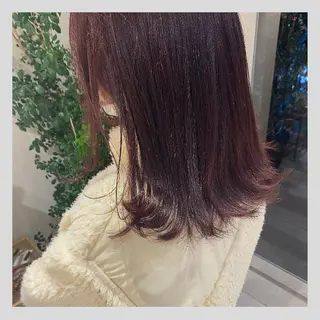 ミディアム カラー 当日予約大歓迎💗 依田瑞希のヘアスタイル