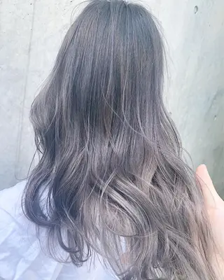 ミディアム カラー 店長 小池アキトのヘアスタイル