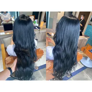 カラー 🐻結んで可愛い hair EMI🐻のヘアスタイル