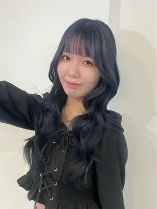 ロング カラー 🟣niw SHUNNA🟣のヘアスタイル